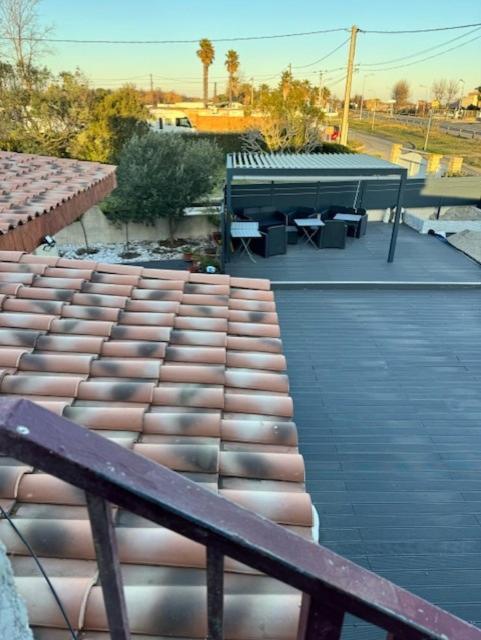 Logis Hotel La Chaumiere Marseillan  Bagian luar foto